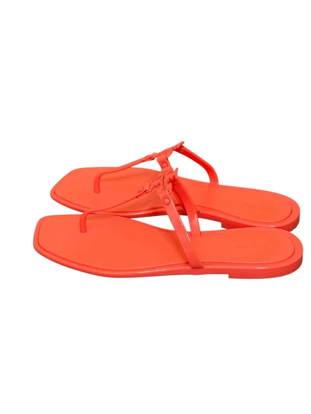 NWOB Tory Burch Roxanne orange Jelly Sandal size 9